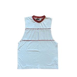 M ASOS off white and salmon tank